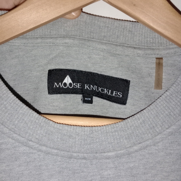 Grey Mooseknuckels crewneck sweater - Picture 2 of 2